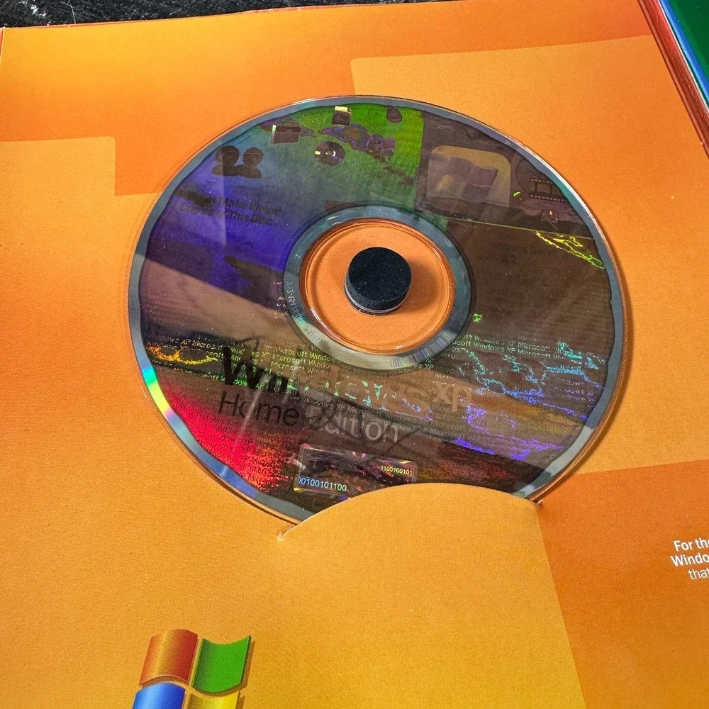 Microsoft Windows XP Home Edition CD Software Version 2002